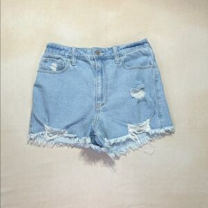 Hollister jean shorts cuttoff